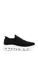 Derimod Zero Women's Black Lace-Up Thick Soled Sneaker | Derimod Derimod Zero Women's Black Lace-Up Thick Soled Sneaker | Derimod
