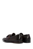Men's Brown Leather Tasseled Classic Loafer | Derimod Men's Brown Leather Tasseled Classic Loafer | Derimod