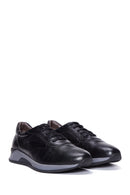 Erkek Siyah Deri Sneaker | Derimod Erkek Siyah Deri Sneaker | Derimod