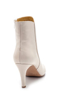 Women's Leather Thin Heeled Boots | Derimod Women's Leather Thin Heeled Boots | Derimod