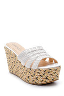 Women's Wedge Heeled Slippers | Derimod Women's Wedge Heeled Slippers | Derimod