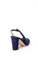 Women's Suede Heeled Shoes | Derimod Women's Suede Heeled Shoes | Derimod