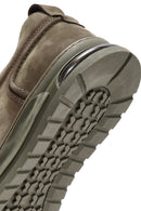 Men's Khaki Lace-Up Suede Leather Casual Shoes | Derimod Men's Khaki Lace-Up Suede Leather Casual Shoes | Derimod