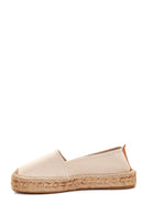 Women's Beige Straw Sole Espadrille | Derimod Women's Beige Straw Sole Espadrille | Derimod