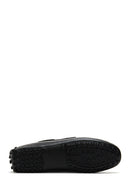 Women's Black Leather Loafer | Derimod Women's Black Leather Loafer | Derimod