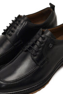 Men's Black Lace-Up Leather Casual Shoes | Derimod Men's Black Lace-Up Leather Casual Shoes | Derimod