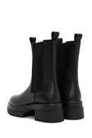 Women's Black Thick Soled Chelsea Boots | Derimod Women's Black Thick Soled Chelsea Boots | Derimod