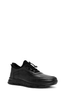 Men's Black Lace-up Leather Sneaker | Derimod Men's Black Lace-up Leather Sneaker | Derimod