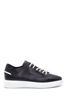Erkek Siyah Deri Sneaker | Derimod Erkek Siyah Deri Sneaker | Derimod