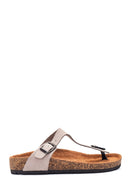 Women's Leather Nubuck Slippers | Derimod Women's Leather Nubuck Slippers | Derimod