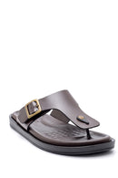 Men's Leather Slippers | Derimod Men's Leather Slippers | Derimod