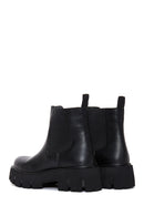 Women's Black Thick Soled Chelsea Boots | Derimod Women's Black Thick Soled Chelsea Boots | Derimod