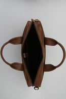 Tan Men's Leather Briefcase | Derimod Tan Men's Leather Briefcase | Derimod