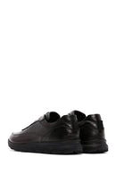 Erkek Siyah Deri Casual Sneaker | Derimod Erkek Siyah Deri Casual Sneaker | Derimod