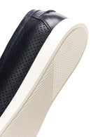 Men's Leather Printed Loafer | Derimod Men's Leather Printed Loafer | Derimod