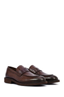 Men's Brown Leather Loafer | Derimod Men's Brown Leather Loafer | Derimod