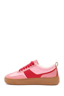 ACBC x Derimod Kadın Pembe Bağcıklı Süet Sneaker | Derimod ACBC x Derimod Kadın Pembe Bağcıklı Süet Sneaker | Derimod