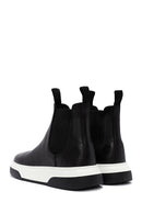 Men's Black Thick Sole Leather Casual Chelsea Boots | Derimod Men's Black Thick Sole Leather Casual Chelsea Boots | Derimod