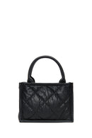 Women's Black Quilted Handbag | Derimod Women's Black Quilted Handbag | Derimod