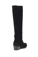 Women's Suede Leather Boots | Derimod Women's Suede Leather Boots | Derimod