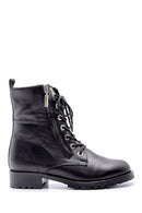 Women's Leather Zipper Detailed Boots | Derimod Women's Leather Zipper Detailed Boots | Derimod