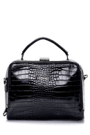 Women's Crocodile Patterned Shoulder Bag | Derimod Women's Crocodile Patterned Shoulder Bag | Derimod