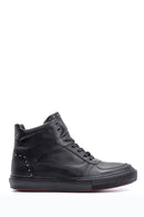 Men's Studded Detailed Leather Boots | Derimod Men's Studded Detailed Leather Boots | Derimod