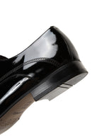 Men's Black Leather Patent Leather Classic Shoes | Derimod Men's Black Leather Patent Leather Classic Shoes | Derimod
