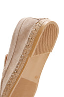 Men's Beige Suede Espadrilles | Derimod Men's Beige Suede Espadrilles | Derimod