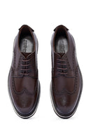 Men's Brown Lace-up Leather Casual Shoes | Derimod Men's Brown Lace-up Leather Casual Shoes | Derimod