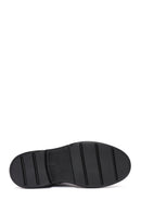 Men's Black Zippered Leather Casual Boots | Derimod Men's Black Zippered Leather Casual Boots | Derimod