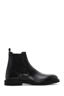 Men's Black Leather Casual Chelsea Boots | Derimod Men's Black Leather Casual Chelsea Boots | Derimod