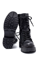 Women's Leather Thick Soled Boots | Derimod Women's Leather Thick Soled Boots | Derimod