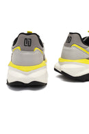Derimod Studio Erkek Gri Bağcıklı Kalın Tabanlı Sneaker | Derimod Derimod Studio Erkek Gri Bağcıklı Kalın Tabanlı Sneaker | Derimod