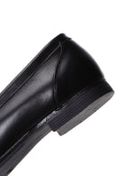 Women's Black Leather Buckle Loafer | Derimod Women's Black Leather Buckle Loafer | Derimod