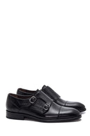 Men's Leather Double Buckle Classic Shoes | Derimod Men's Leather Double Buckle Classic Shoes | Derimod