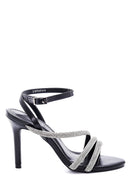 Women's Stone Heeled Sandals | Derimod Women's Stone Heeled Sandals | Derimod