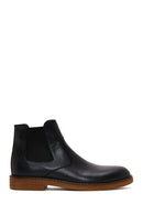 Men's Black Leather Casual Chelsea Boots | Derimod Men's Black Leather Casual Chelsea Boots | Derimod