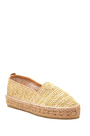 Kadın Bej Hasır Espadril | Derimod Kadın Bej Hasır Espadril | Derimod
