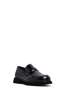 Erkek Siyah Deri Klasik Loafer | Derimod Erkek Siyah Deri Klasik Loafer | Derimod