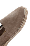 Erkek Vizon Süet Espadril | Derimod Erkek Vizon Süet Espadril | Derimod