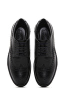 Men's Black Lace Up Leather Casual Shoes | Derimod Men's Black Lace Up Leather Casual Shoes | Derimod