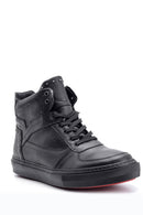 Men's Studded Detailed Leather Boots | Derimod Men's Studded Detailed Leather Boots | Derimod