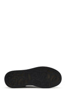 Men's Black Lace-up Leather Sneaker | Derimod Men's Black Lace-up Leather Sneaker | Derimod