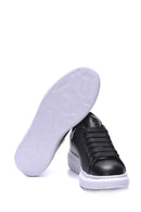 Kadın Beyaz Siyah Kalın Tabanlı Sneaker | Derimod Kadın Beyaz Siyah Kalın Tabanlı Sneaker | Derimod