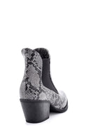 Women's Snakeskin Detailed Boots | Derimod Women's Snakeskin Detailed Boots | Derimod