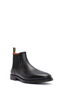 Men's Black Leather Chelsea Boots | Derimod Men's Black Leather Chelsea Boots | Derimod