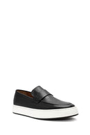 Men's Black Leather Casual Loafer | Derimod Men's Black Leather Casual Loafer | Derimod