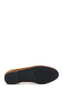 Women's Tan Suede Leather Loafer | Derimod Women's Tan Suede Leather Loafer | Derimod