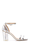 Women's Transparent Heeled Sandals | Derimod Women's Transparent Heeled Sandals | Derimod